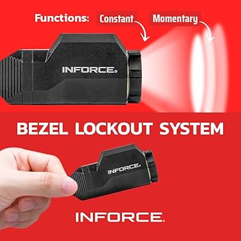 Amazon.com: Inforce WILD1 Pistol Mounted Light 500 Lumens
